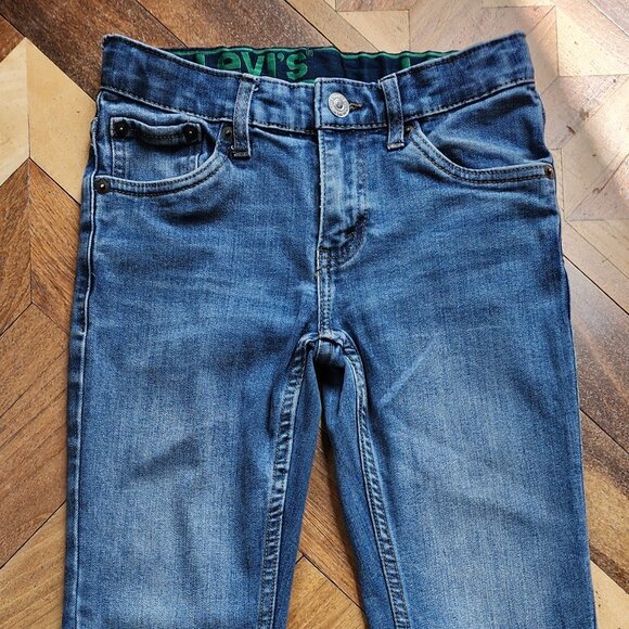 Levi's 511 Boys Straight Fit Jeans Size 10 Regular - Picture 3 of 14